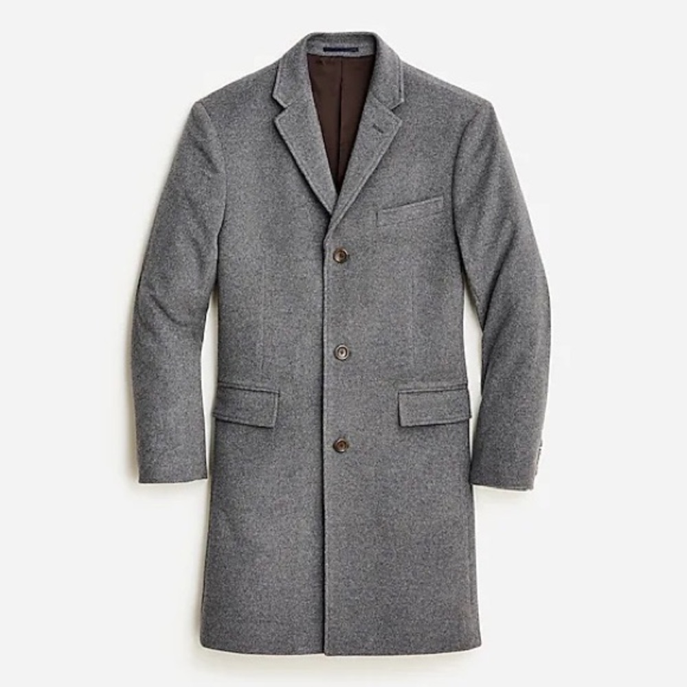 J.Crew Ludlow topcoat in wool-cashmere
